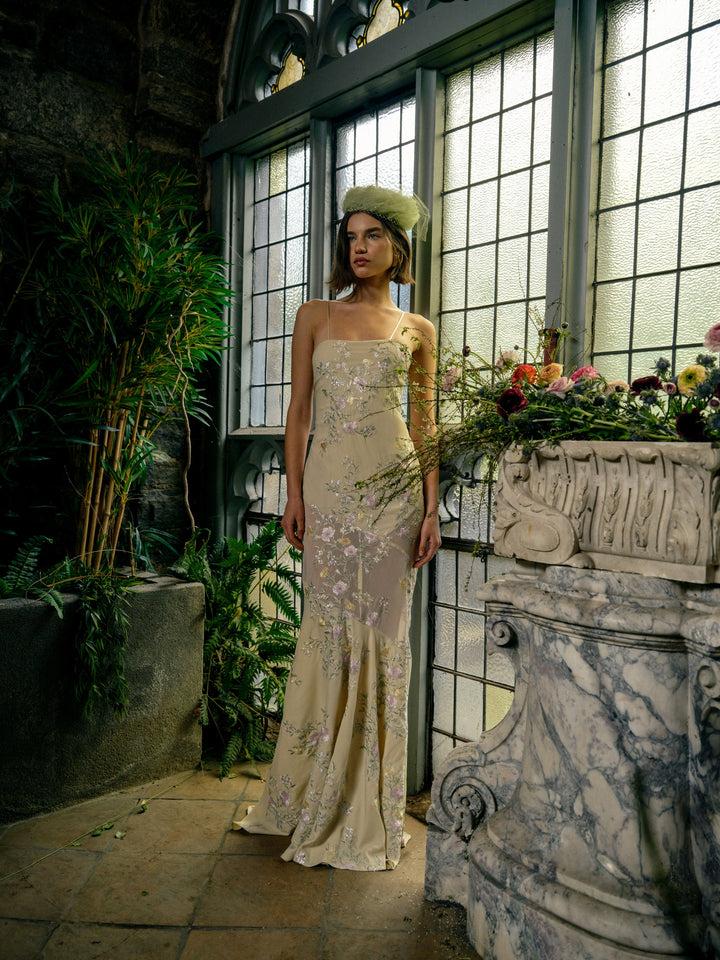 Jacqueline Maxi Dress — Yellow Product Image