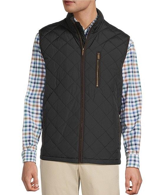 Roundtree & Yorke Big & Tall Quilted Heritage Vest Product Image
