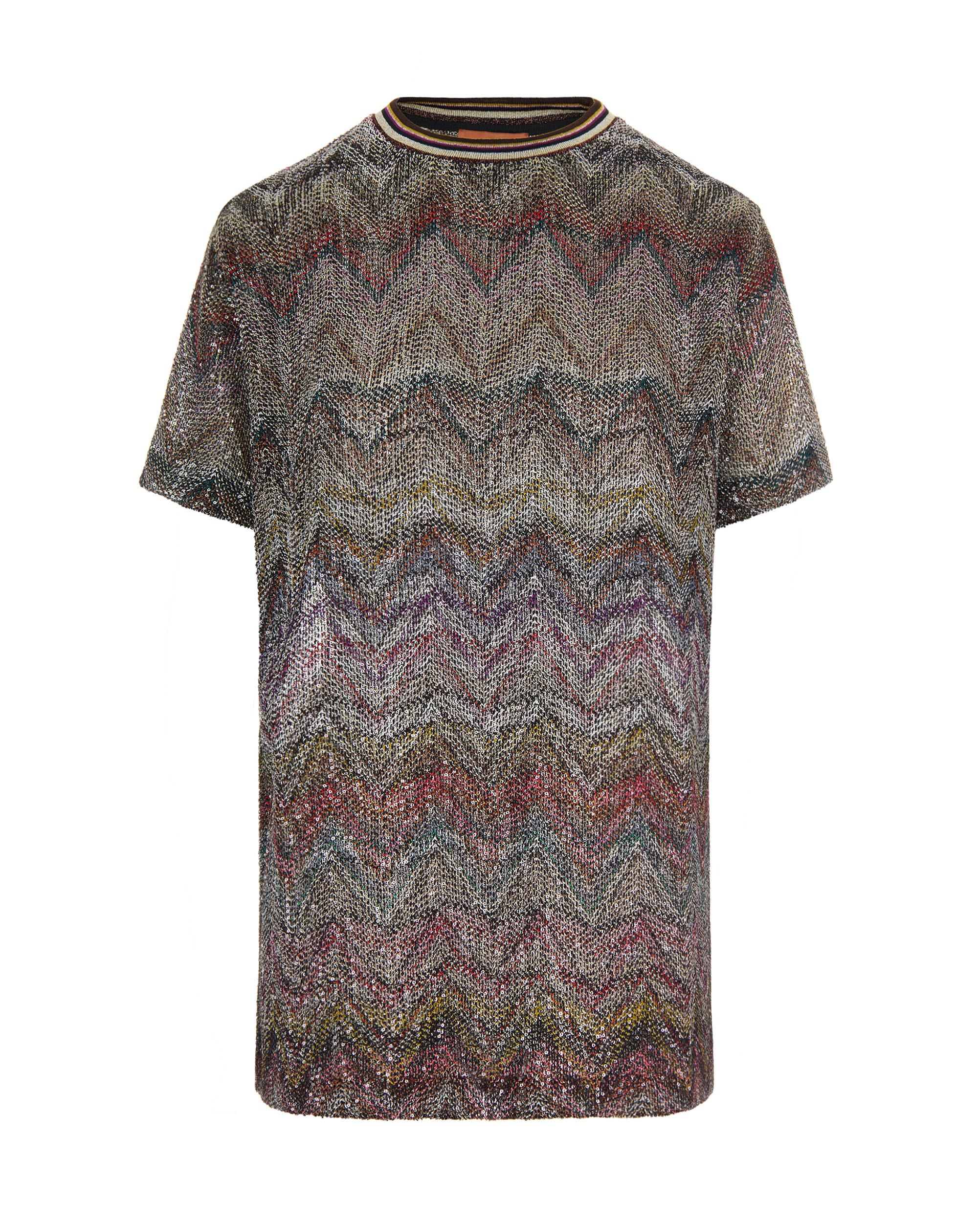 MISSONI Caperdoni Short Sleeve T-shirt With Sequin In Multi Product Image