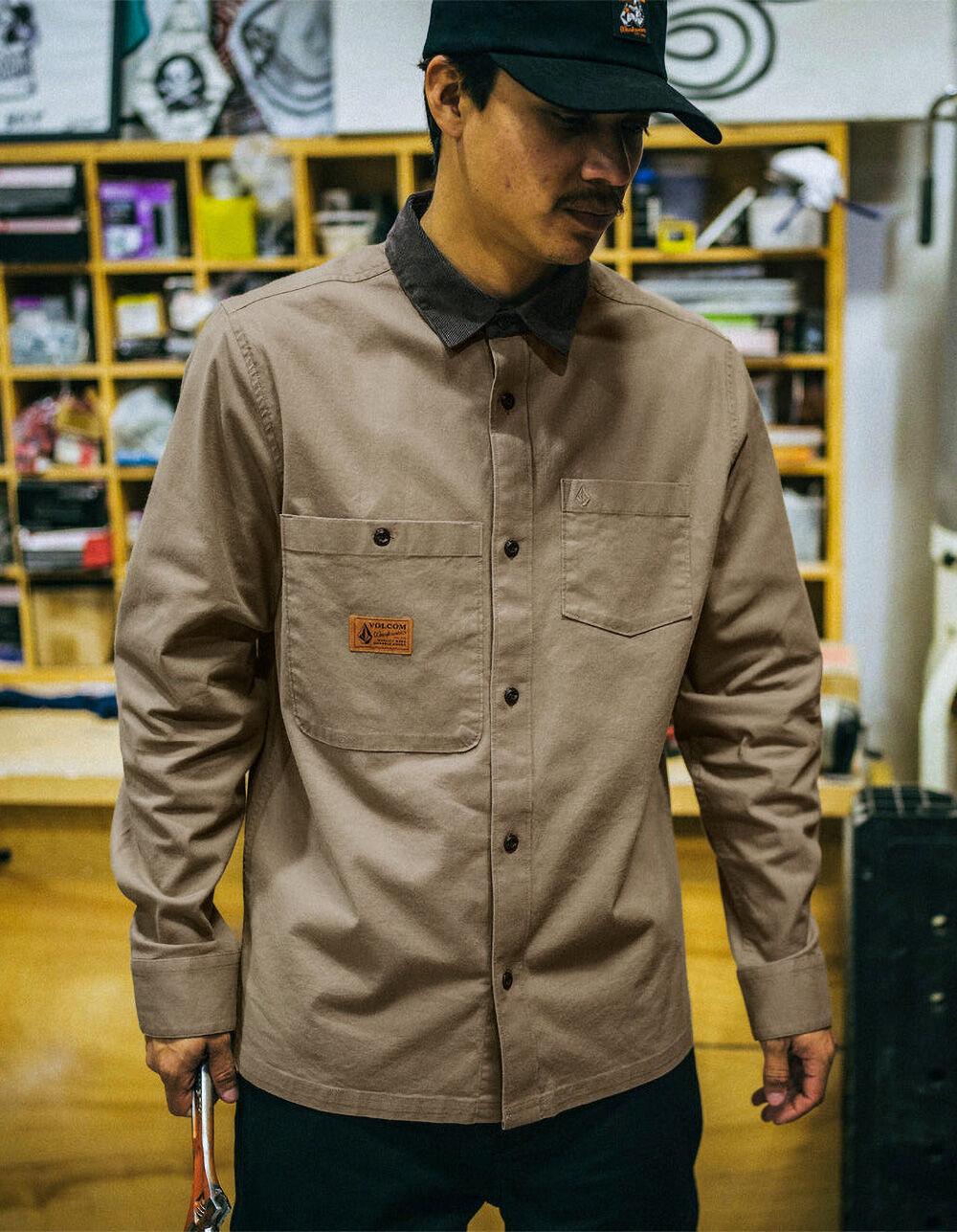 VOLCOM Debasser Mens Jacket - TAN Product Image