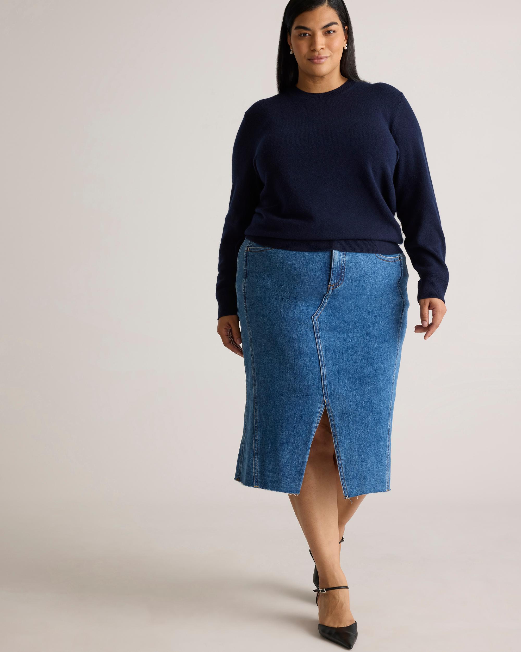 Quince | Women's Mongolian Cashmere Crewneck Sweater Product Image