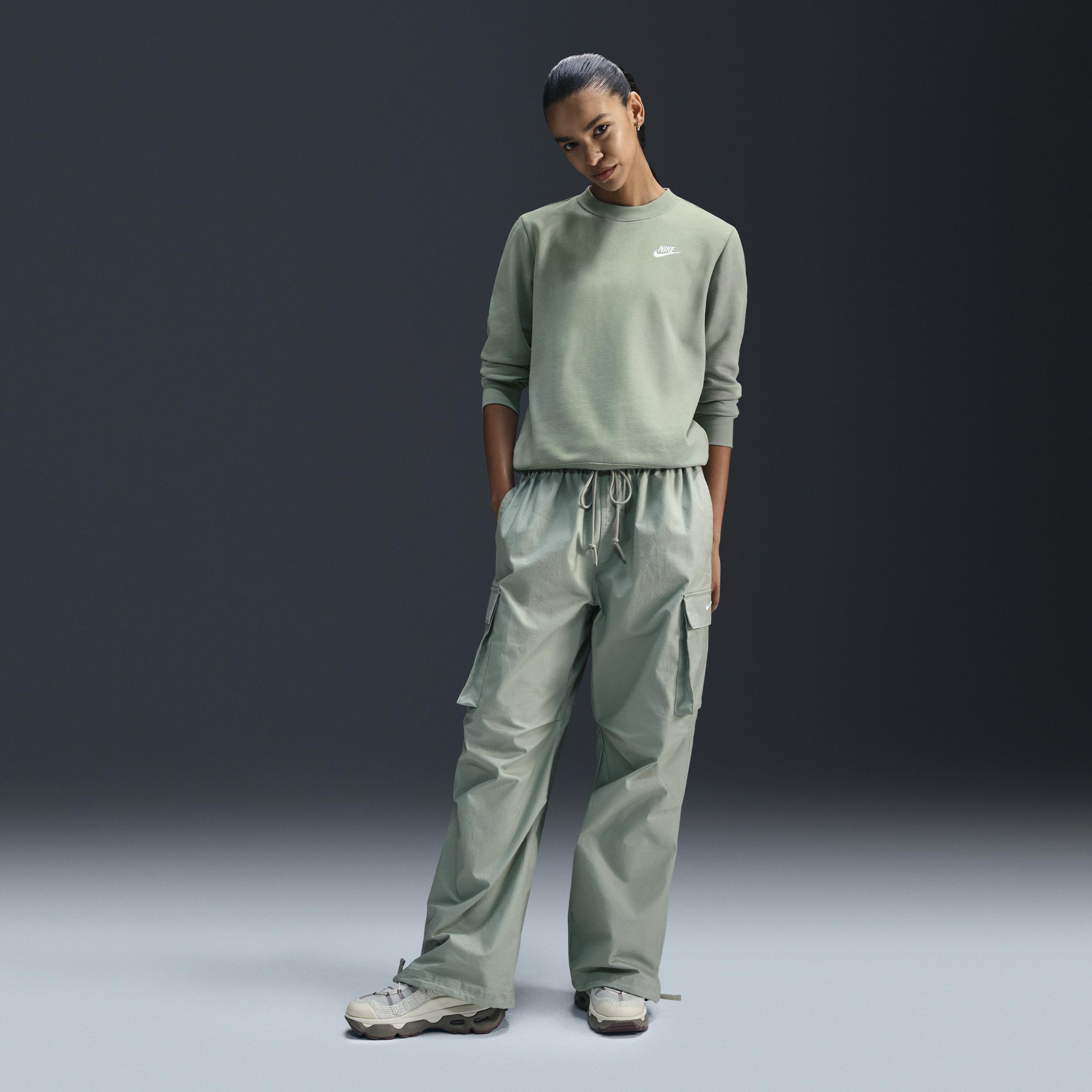 Women's Nike Sportswear Club Fleece Crew-Neck Sweatshirt Product Image