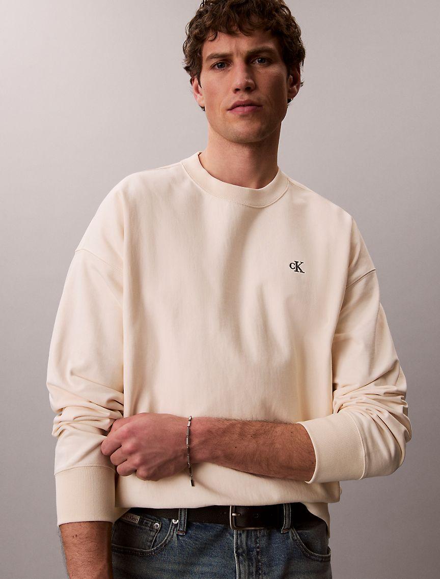 Premium Terry Relaxed Sweatshirt Product Image