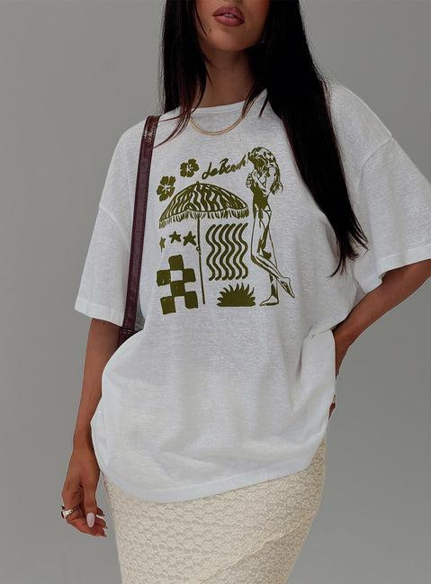 Nozomi Tee White Product Image