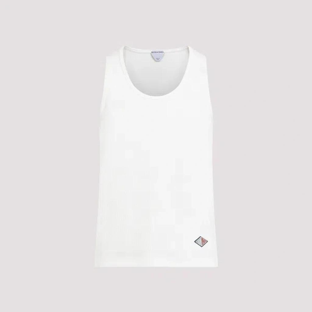 BOTTEGA VENETA Slim Fit Cotton T-shirt In White Product Image