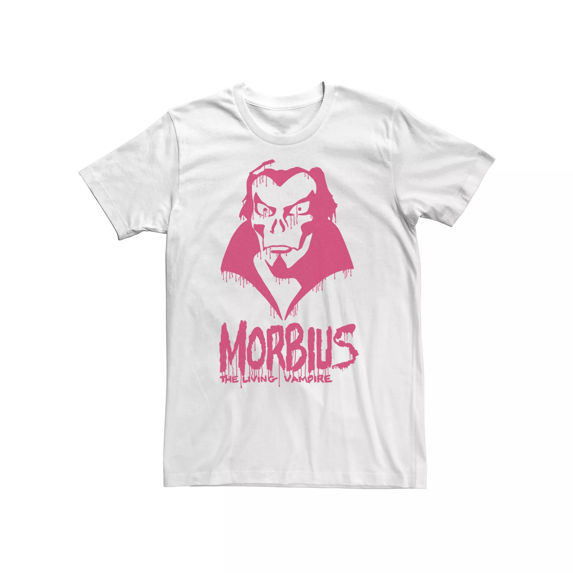 Men's Marvel Morbius The Living Vampire Paint Drip Tee,  Product Image