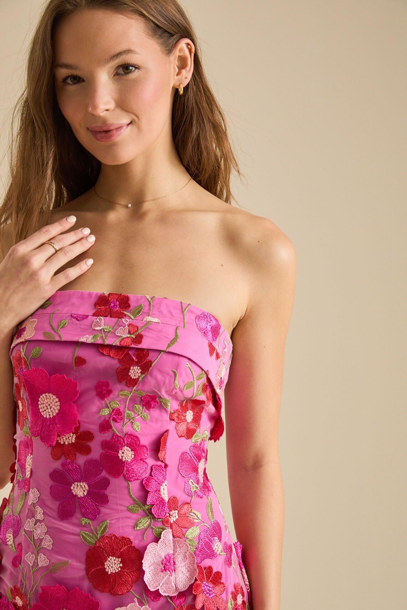 Hadley Floral Mini Dress Product Image