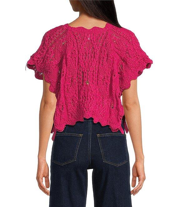 Anna & Ava Crochet Poncho Product Image