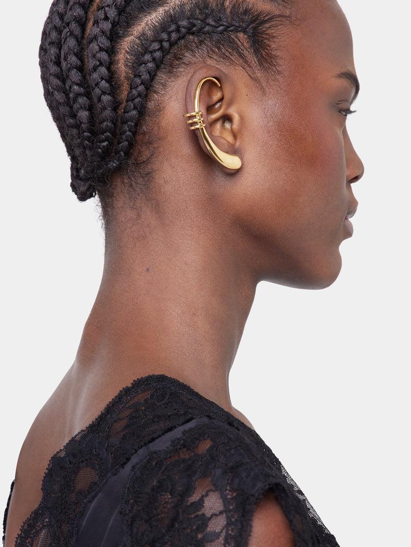GOLD MONO EARRING Product Image