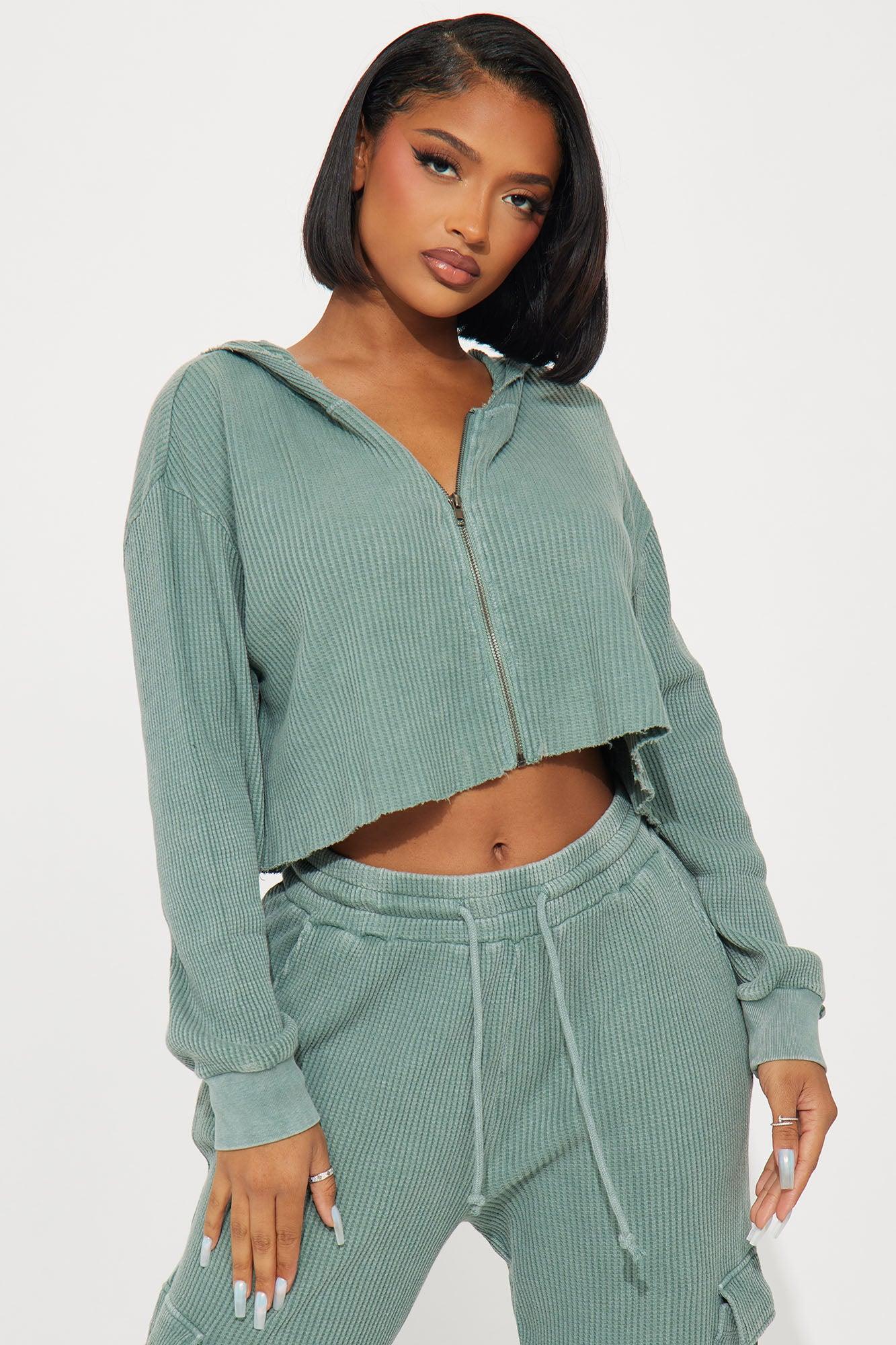 Blair Thermal Pant Set - Green Product Image