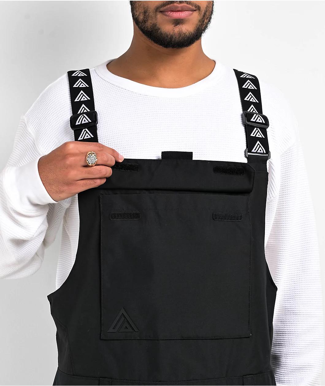 Aperture Steamboat Black 10K Snowboard Bib Pants Product Image