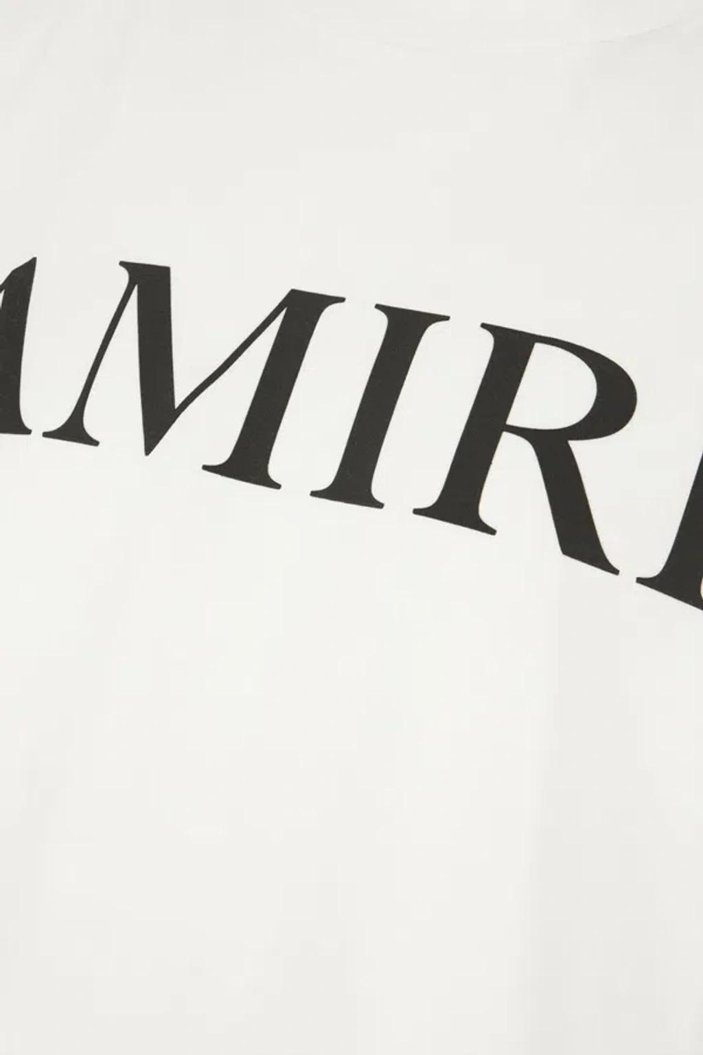 White Printed Core Logo T-Shirt Product Image