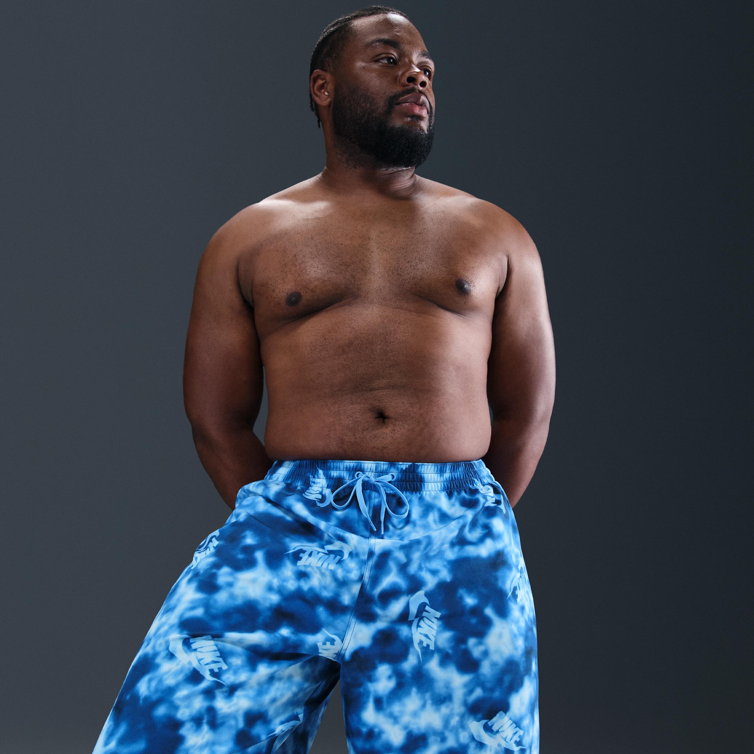 Nike Mens Swim Breaker 9 Fully Lined Volley Shorts (Extended Sizing) | NESSF604-400 Product Image