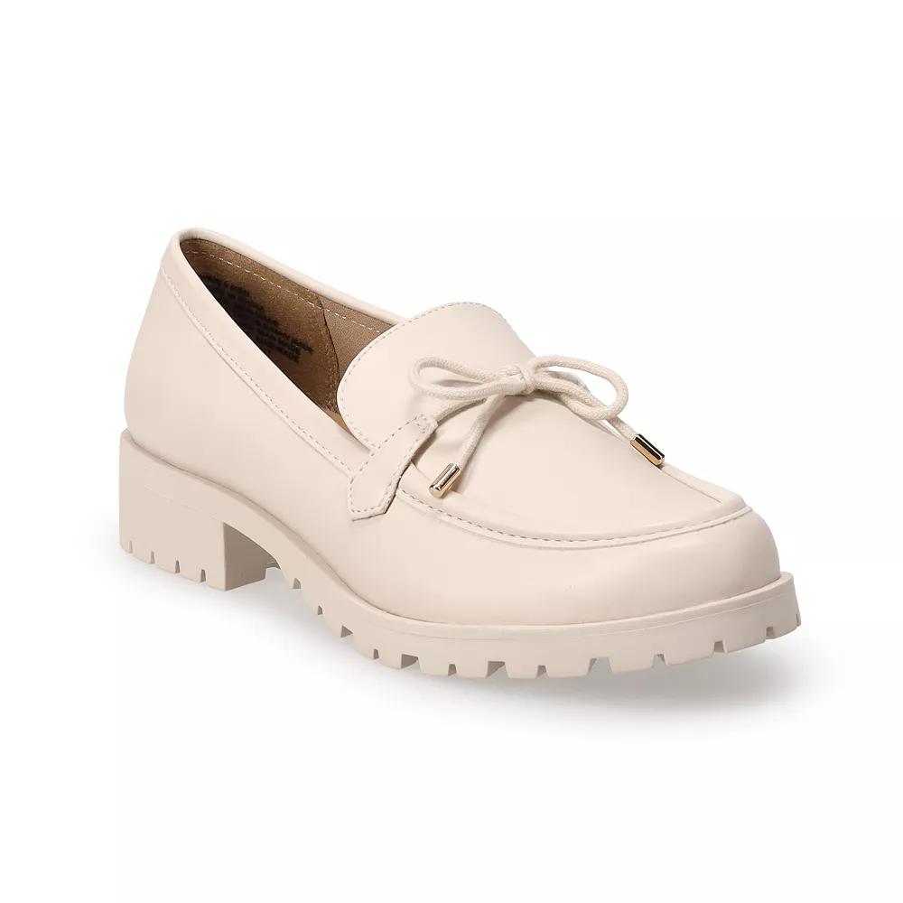 Sonoma Goods For Life® Irelandd Women's Lug Loafers with Tie Lace,  Product Image