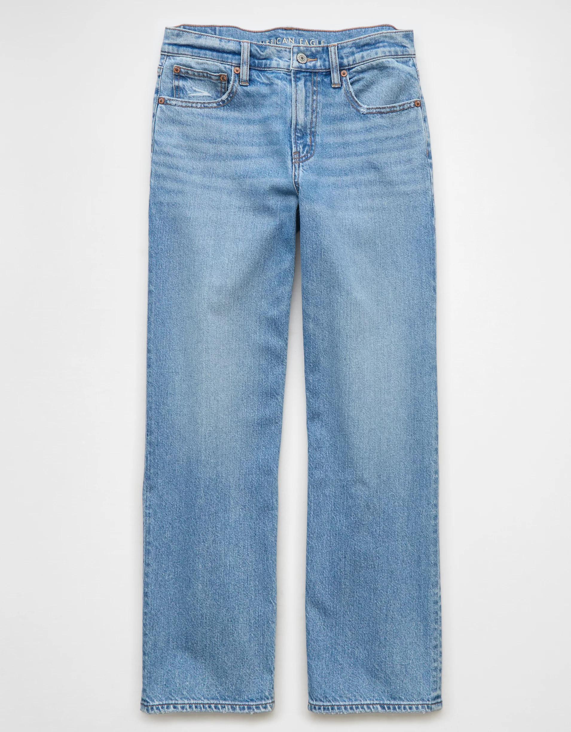 AE Strigid High-Waisted Stovepipe Jean Product Image