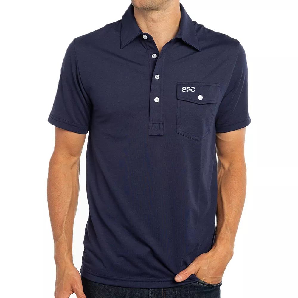 Men's Criquet Navy Seattle Sounders FC Player Polo,  Product Image