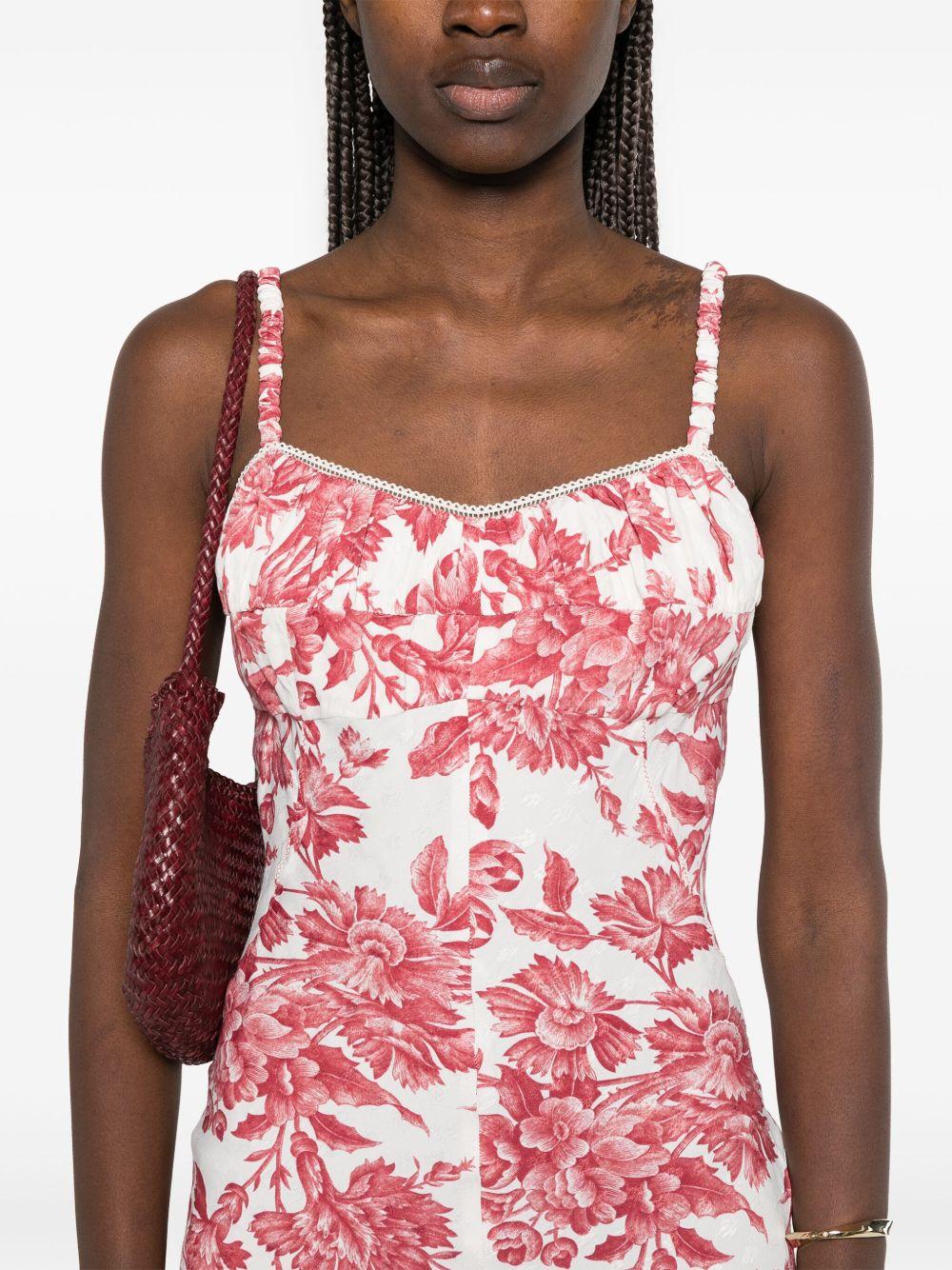 floral-print maxi dress Product Image