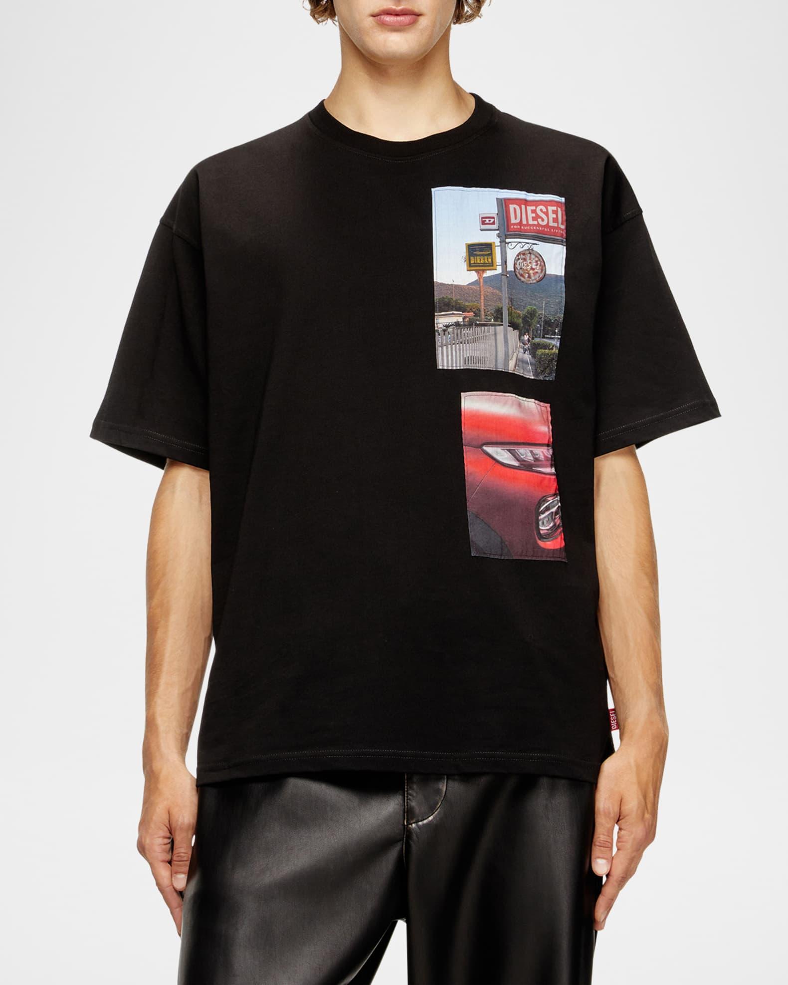 Men's T-Boxt-T3 Cotton Graphic T-Shirt Product Image