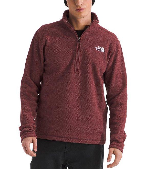 The North Face Textured Cap Rock Long Sleeve 1/4 Zip Pullover Product Image
