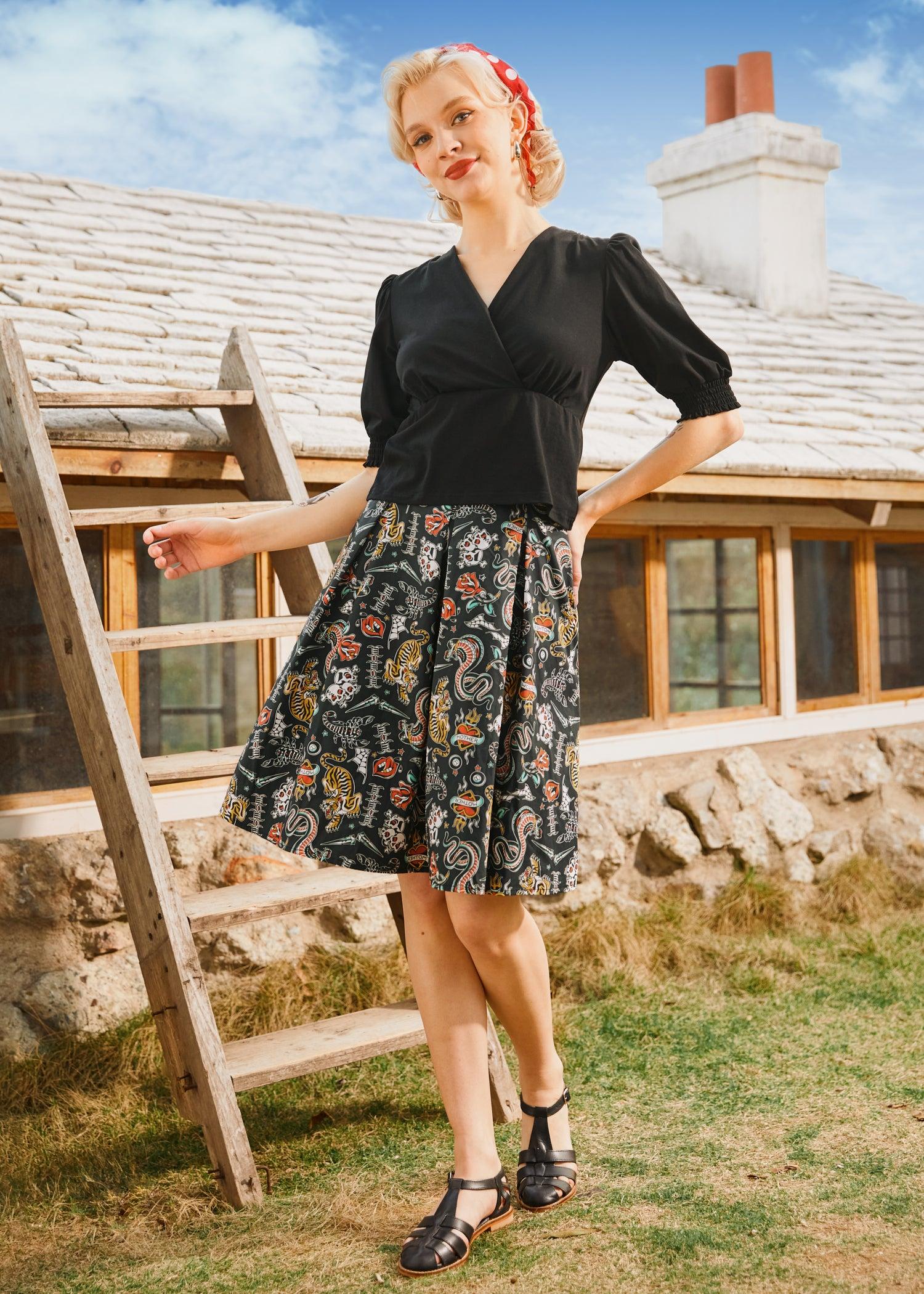 Puff & Grace Wrap Top Product Image