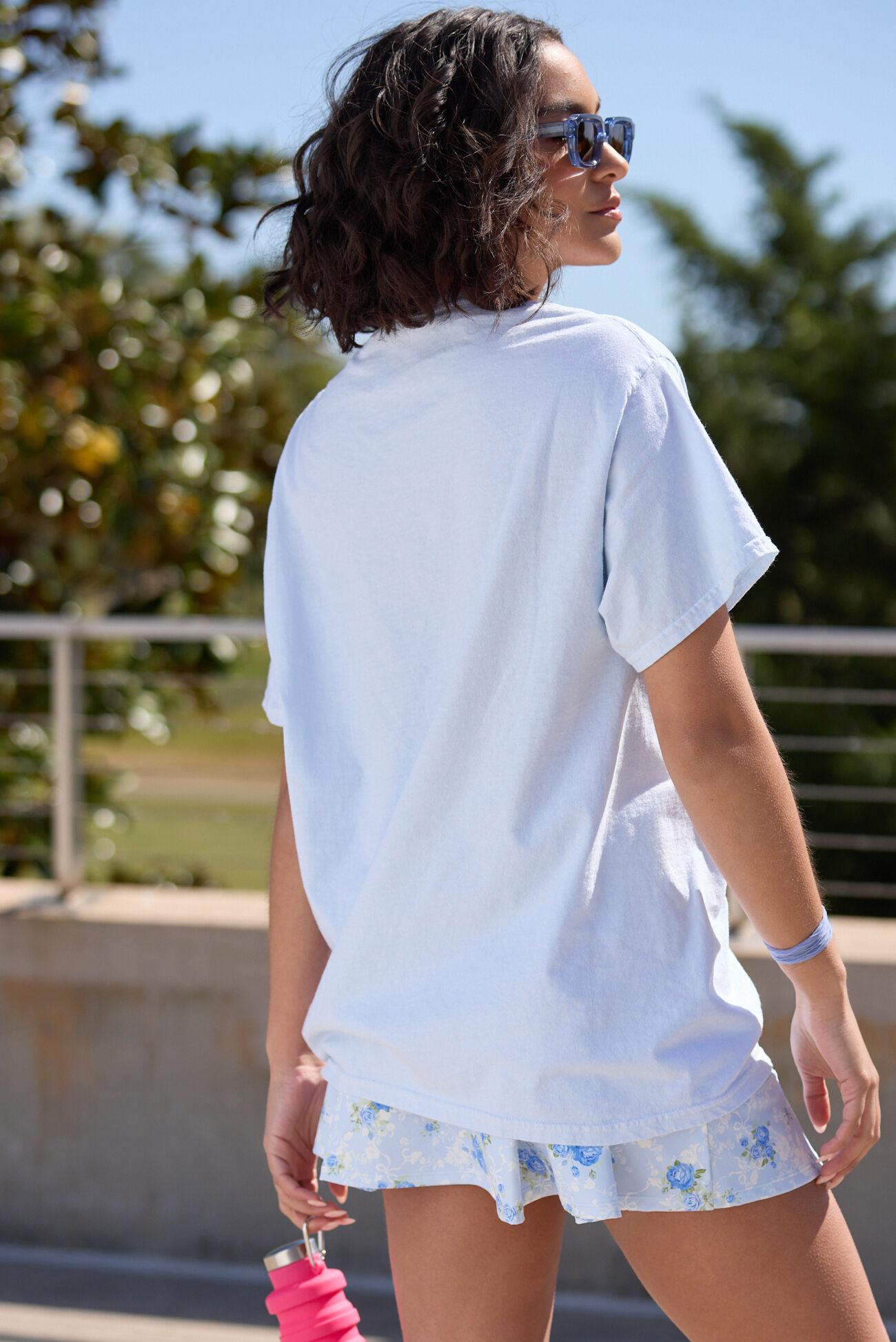 Embroidered Seashell Graphic Tee Product Image