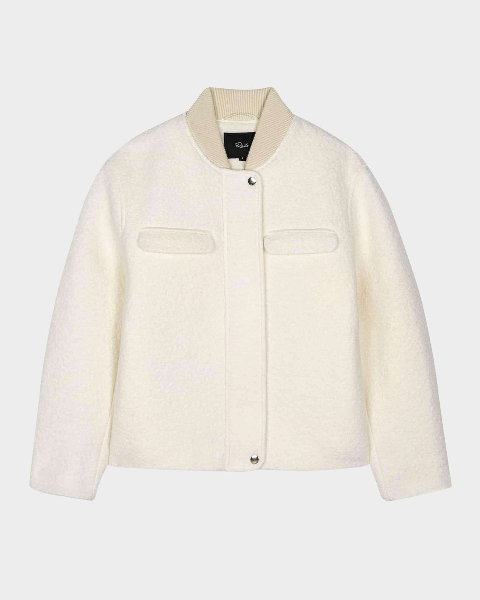 Kinsley Boucle Bomber Jacket Product Image