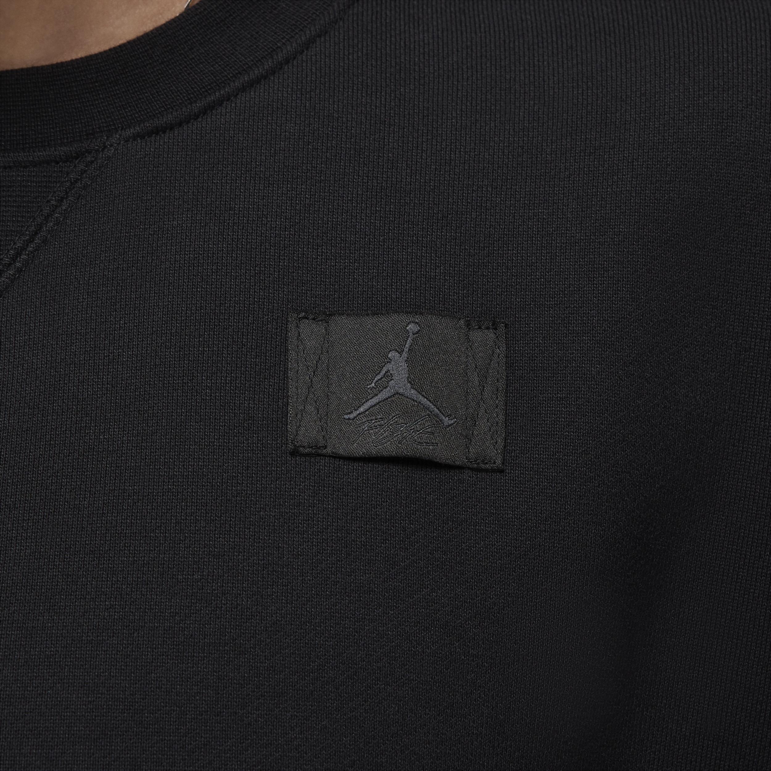 Women's Jordan Flight Fleece Crew-Neck Sweatshirt Product Image