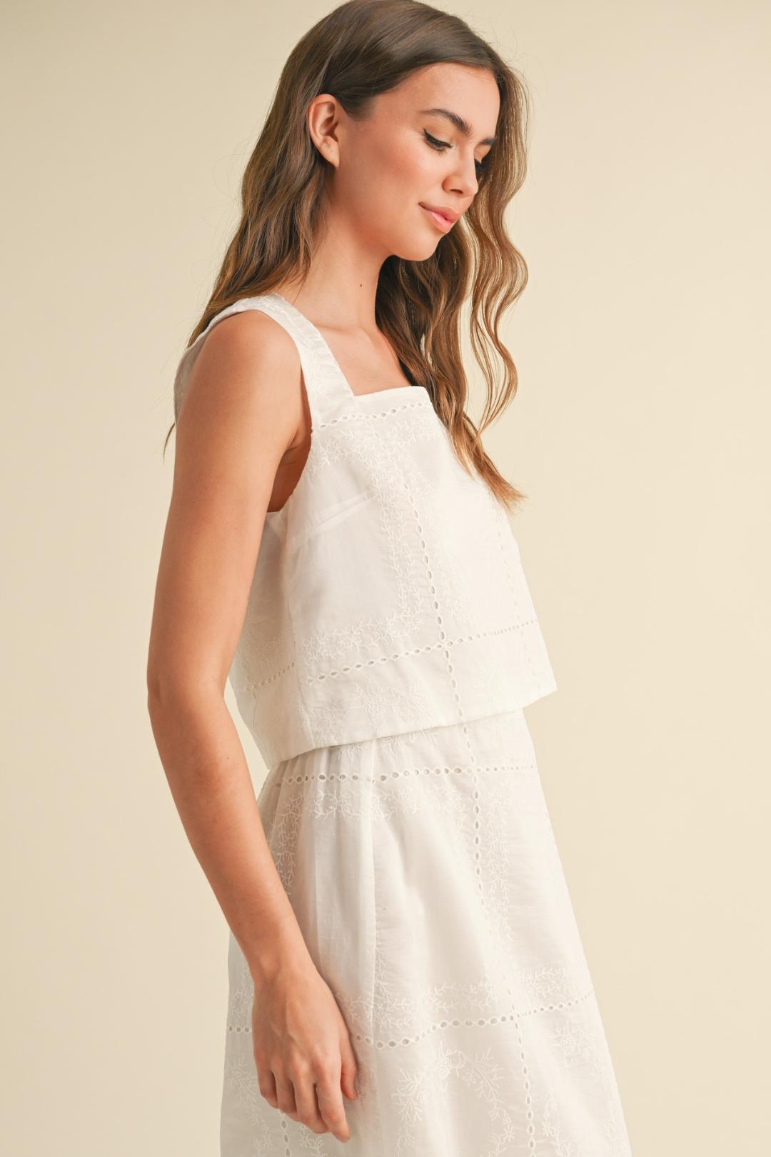 Embroidered Tank Product Image