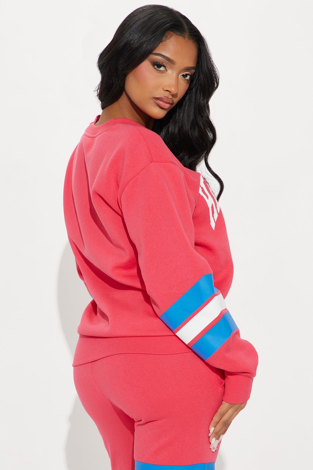 Hello Kitty Pull Over Sweatshirt - Red/combo Product Image