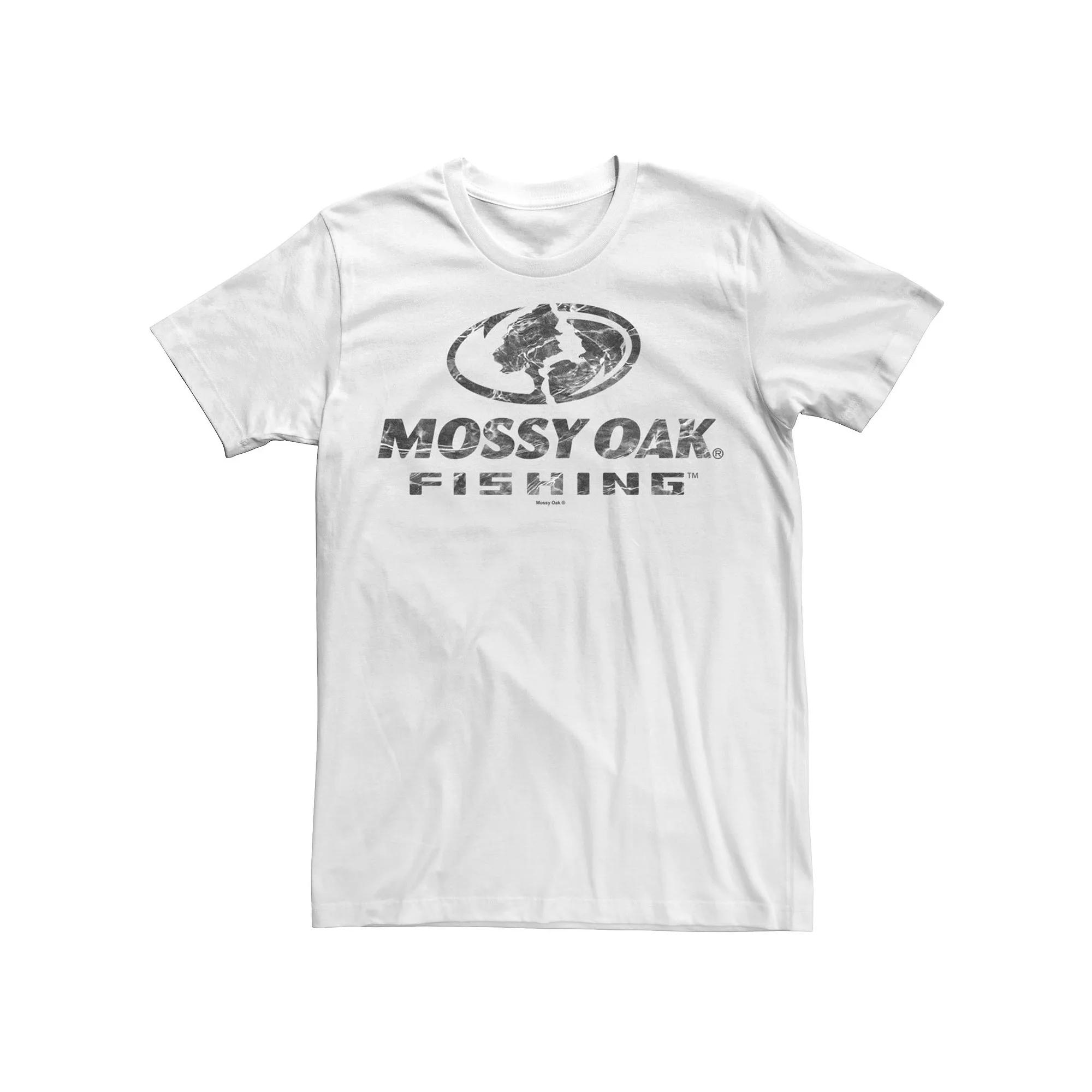 Men's Mossy Oak Fishing Water Surface Logo Tee,  Product Image
