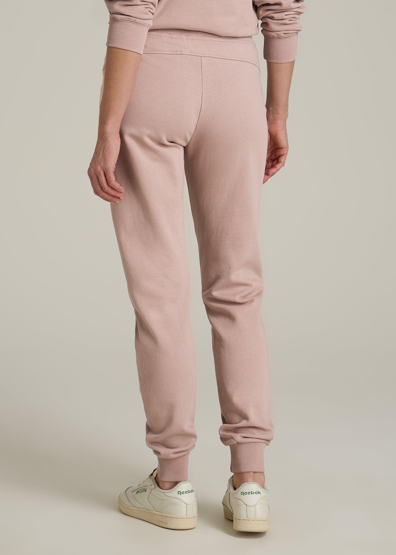 Wearever 2.0 French Terry Joggers for Tall Women in Desert Rose Female Product Image