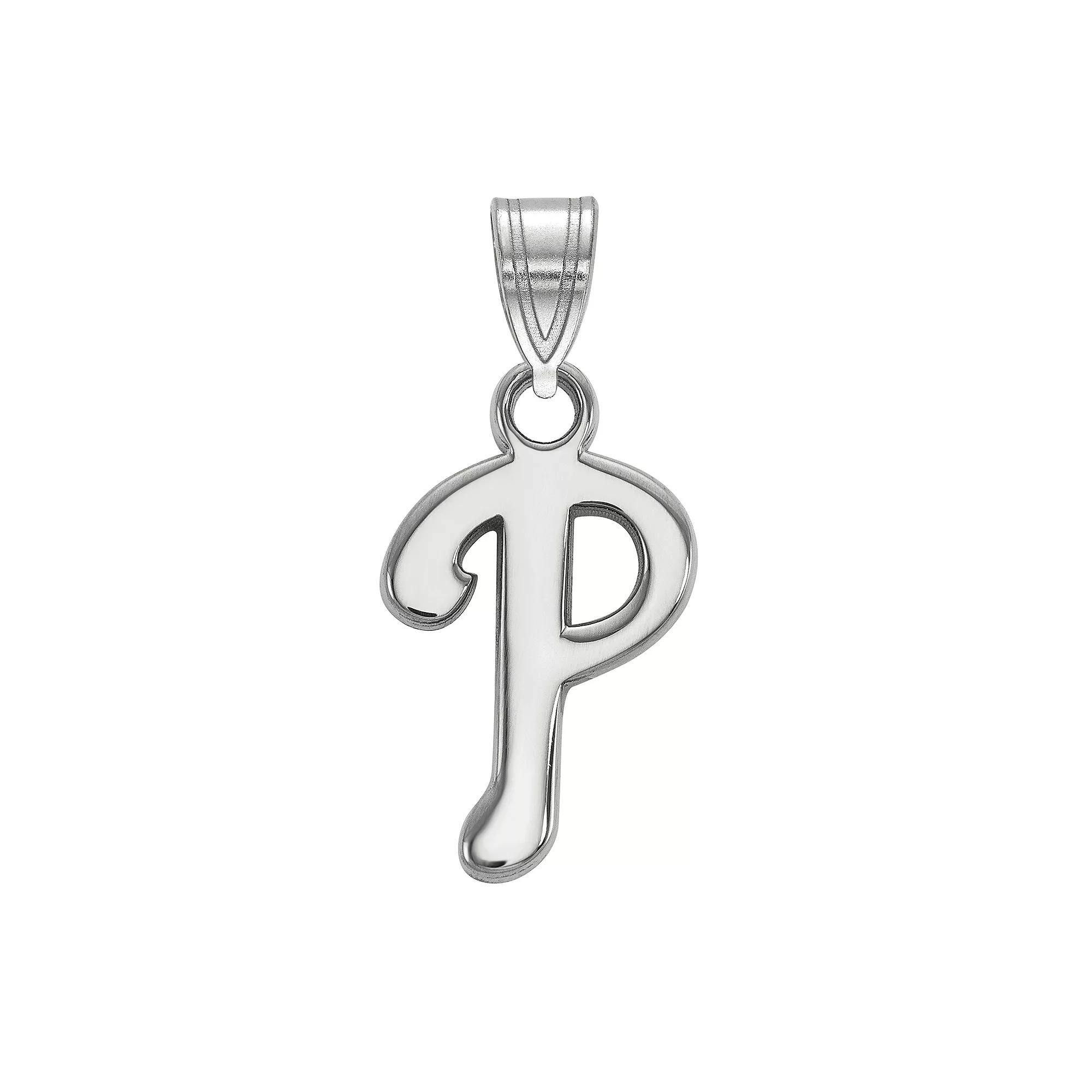 LogoArt Sterling Silver Philadelphia Phillies Small Pendant, Women's, Size: 18 mm Product Image