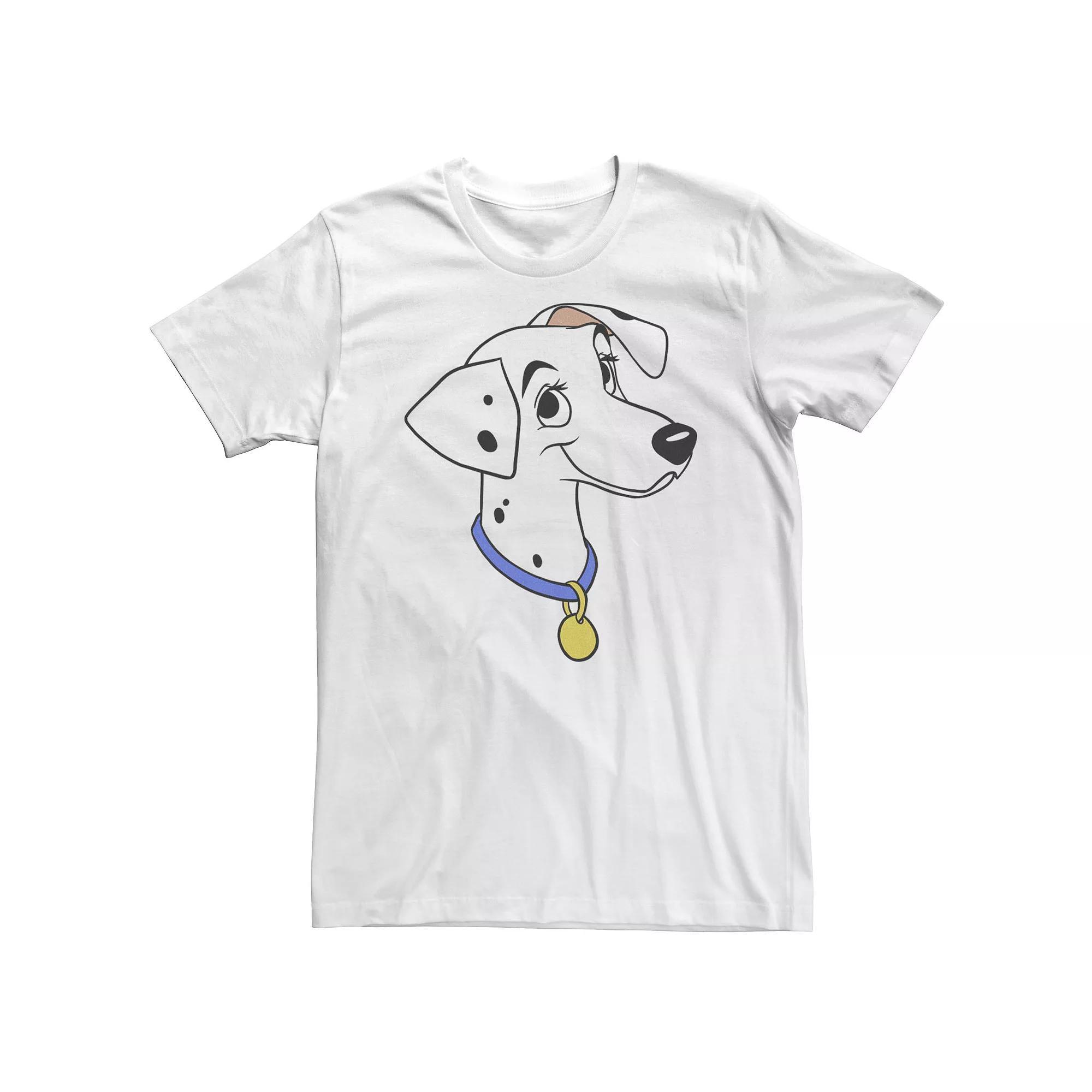 Big & Tall Disney 101 Dalmatians Perdita Big Face Tee, Men's,  Product Image