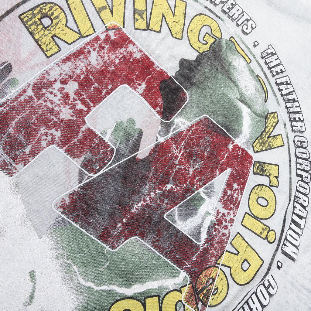 Founding Narrative Tee - Blue Burnout Male Product Image