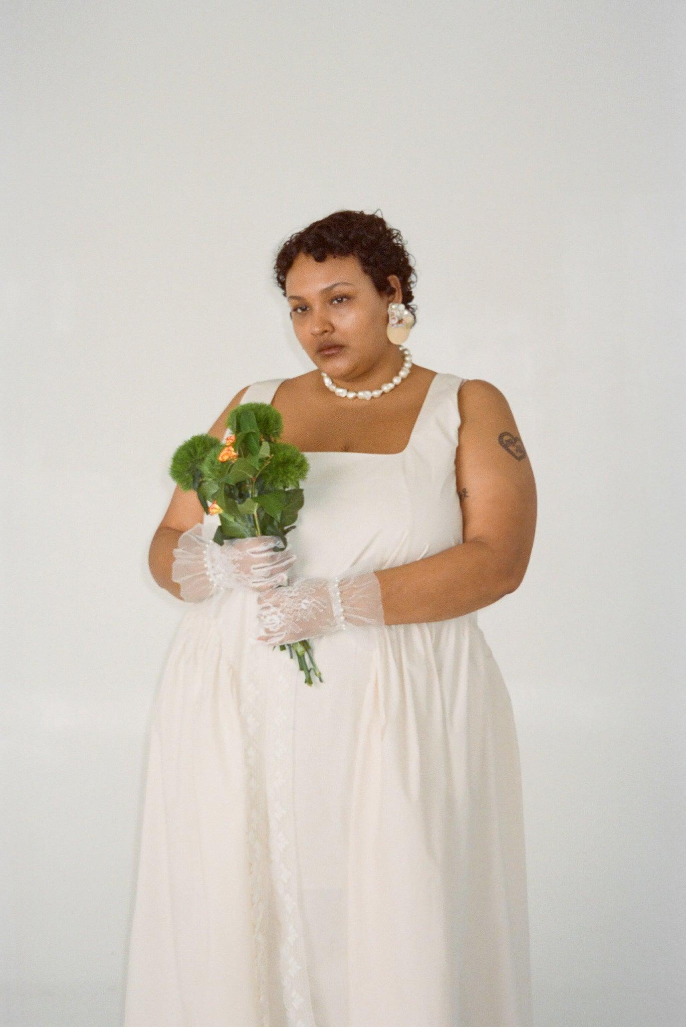 Vanessa Dress - Parchment Product Image