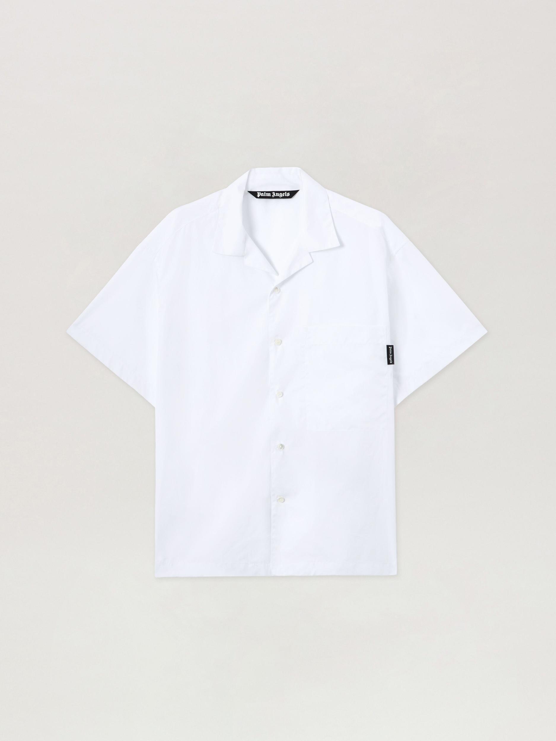 Back Curved Logo Bowling Shirt Product Image