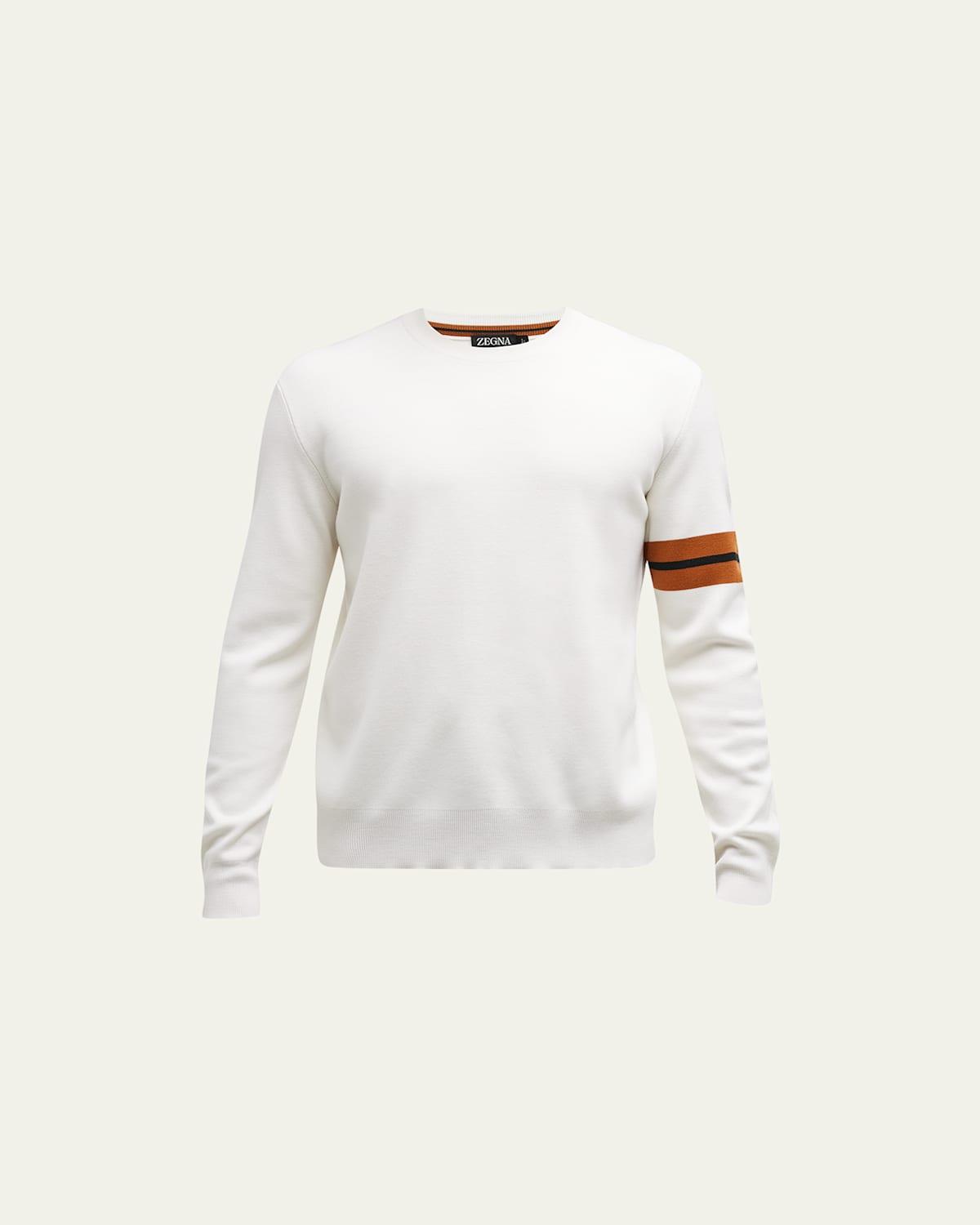 Zegna High Performance Wool Crewneck Sweater Product Image
