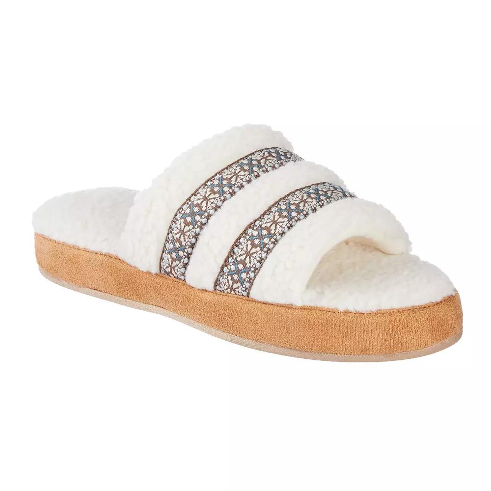 isotoner Clara Memory Foam Women's Slide Slippers,  Product Image