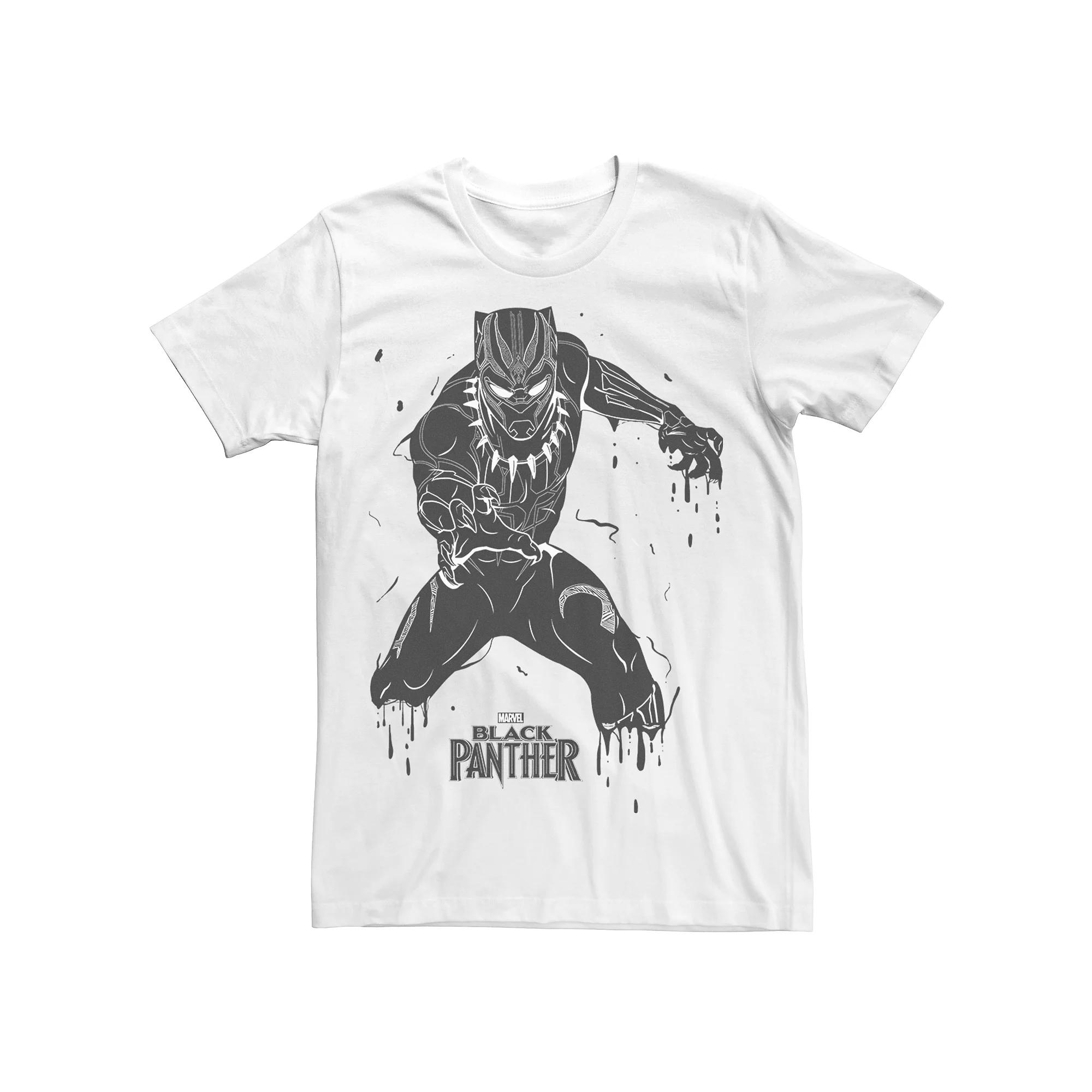 Boys 6-20 Marvel Black Panther Splattered Graphic Tee, Boy's,  Product Image