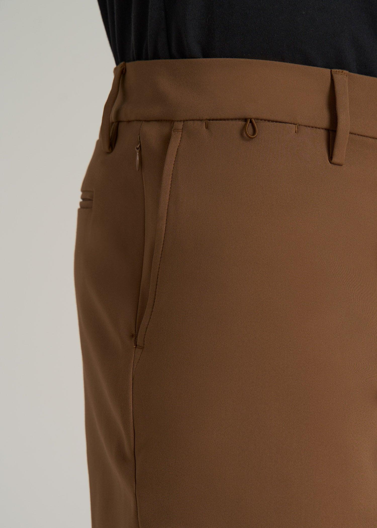 Tech Chino Shorts for Tall Men in Nutshell Male Product Image