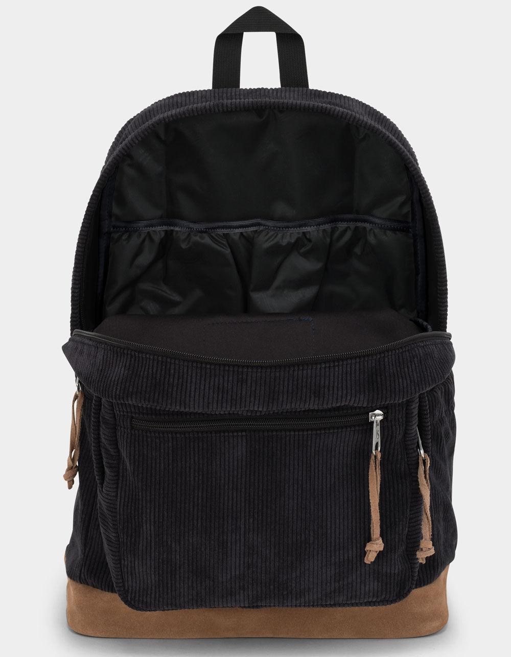 JANSPORT Right Pack Expressions Corduroy Backpack - BLACK CORDUROY Product Image