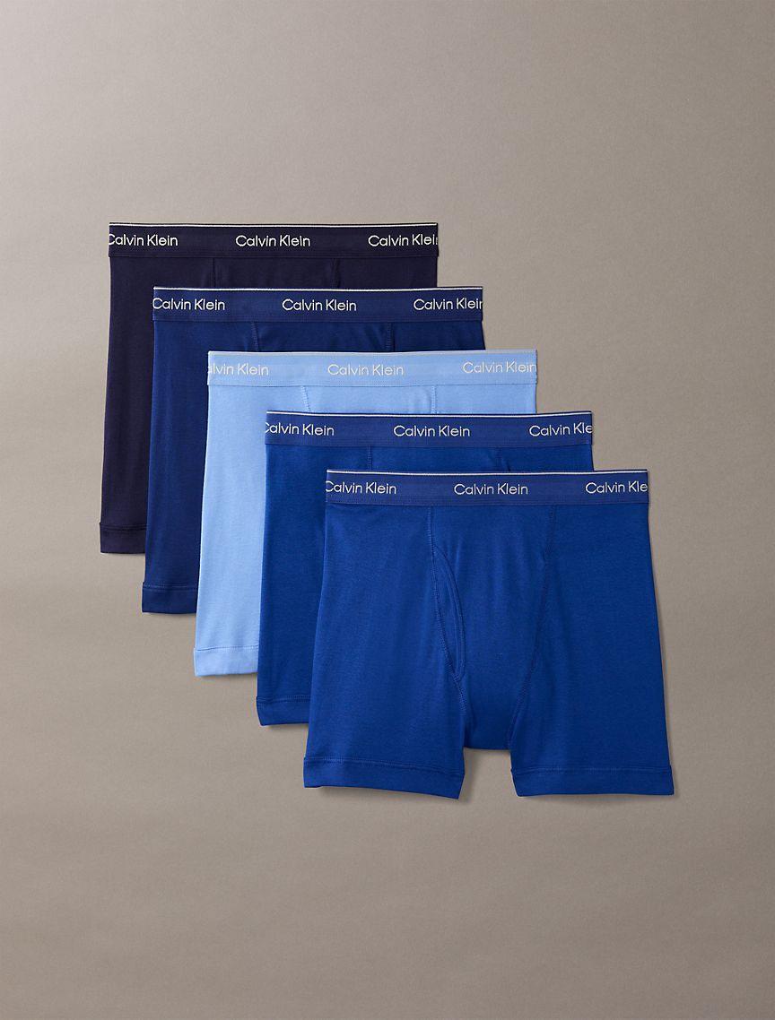 Calvin Klein Mens Cotton Classics 5-Pack Boxer Brief - Multi Product Image
