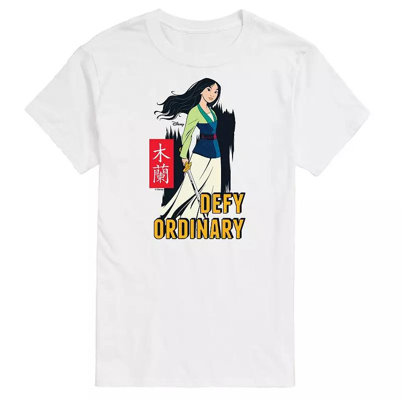 Disney's Mulan Men's Defy Ordinary Tee,  Product Image