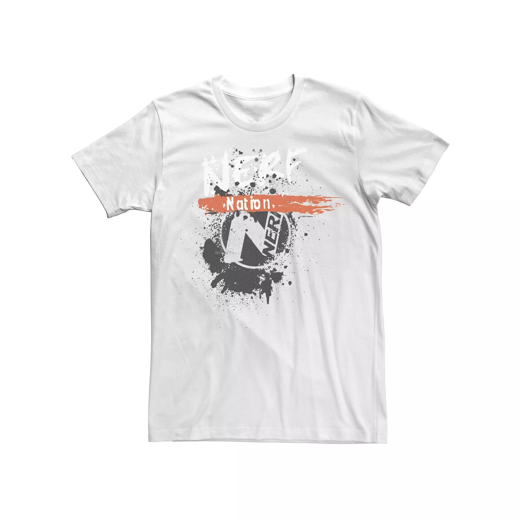 Men's Nerf Splatter Graffiti Logo Tee,  Product Image