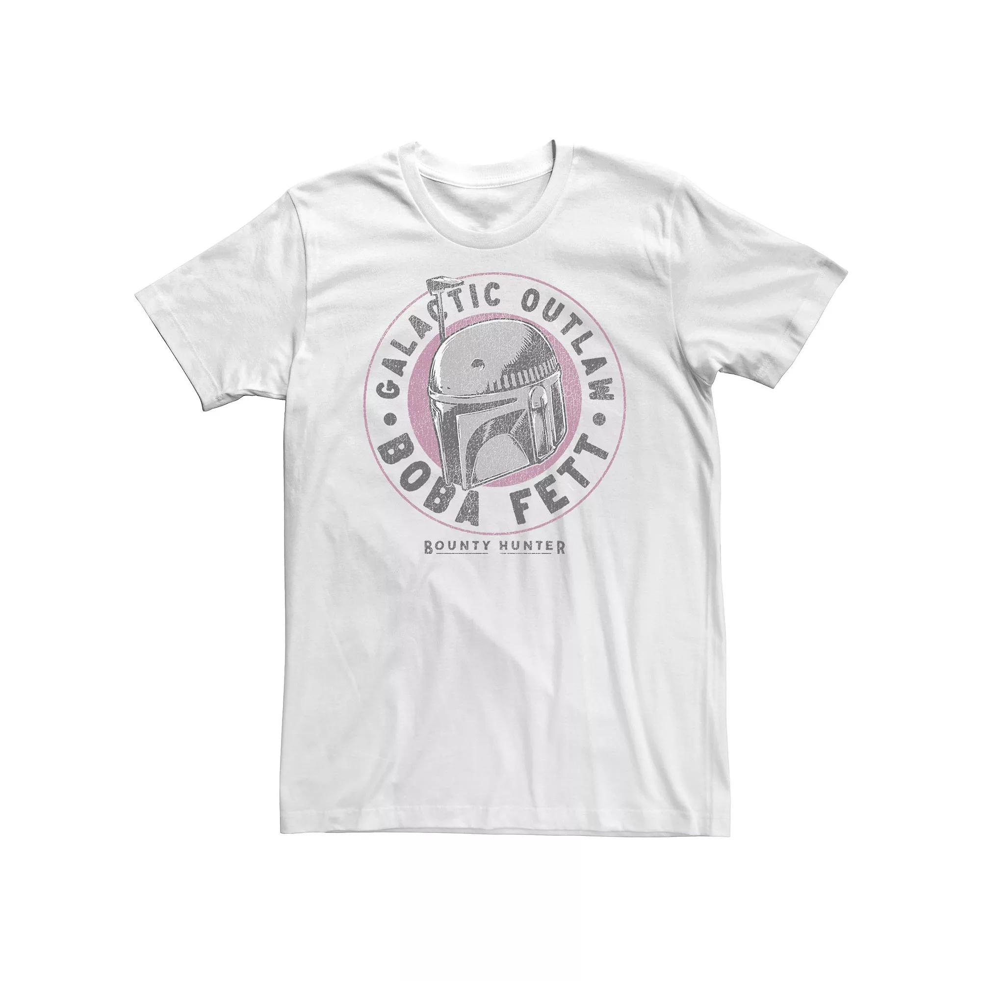 Big & Tall Star Wars Boba Fett Galactic Outlaw Bounty Hunter Tee, Men's,  Product Image