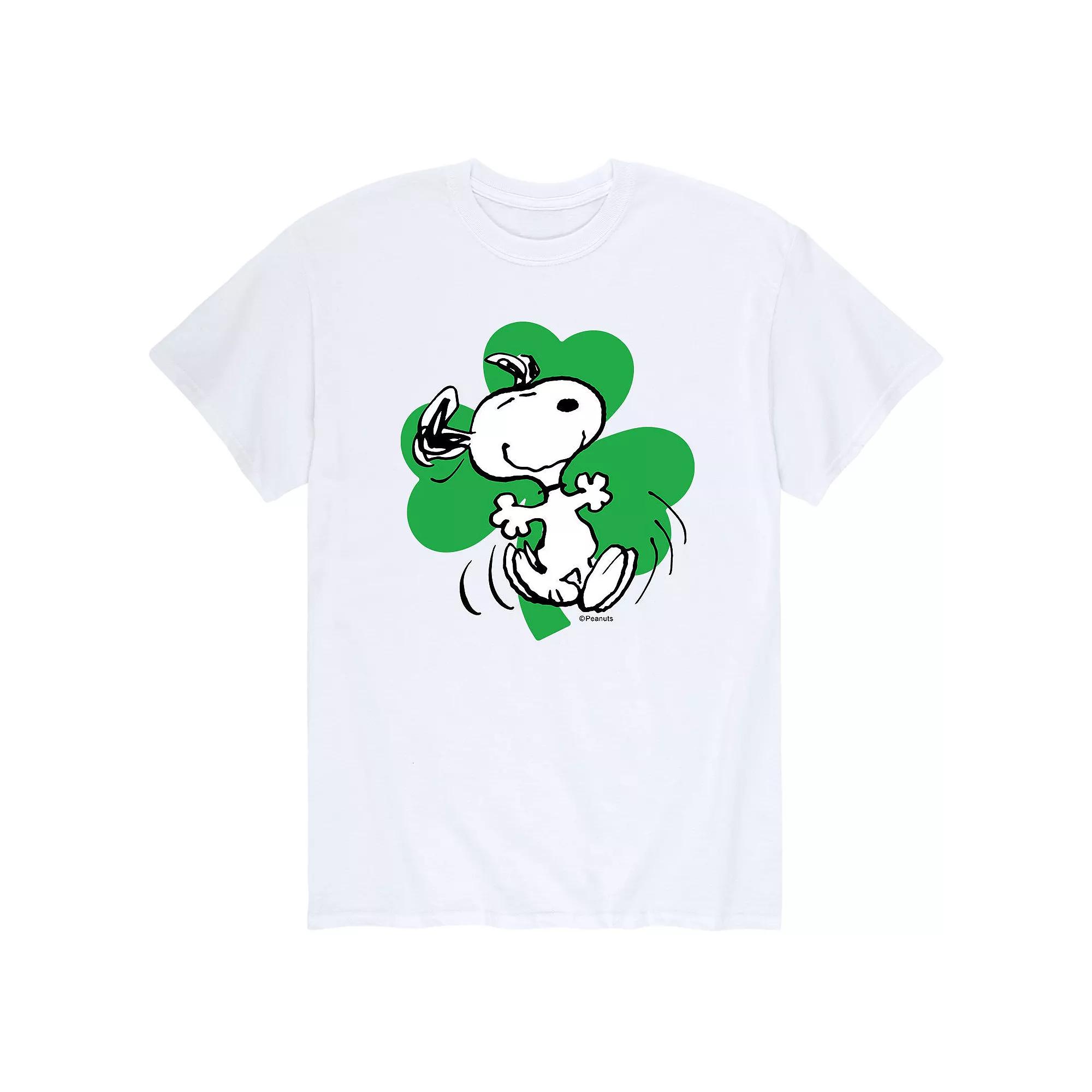 Men's Peanuts Dancing Snoopy St. Patrick's Day Tee,  Product Image