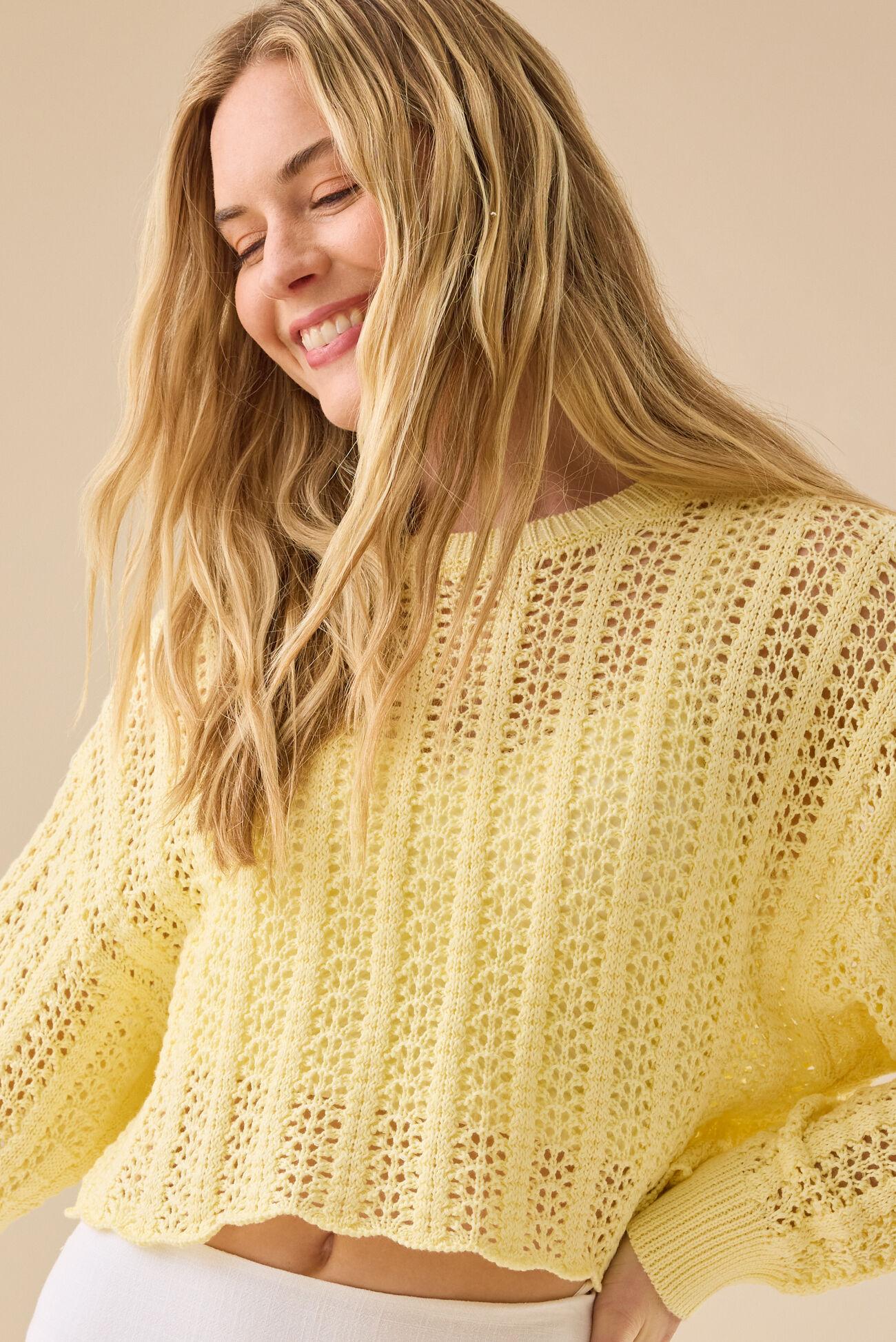 Anya Pointelle Sweater Product Image