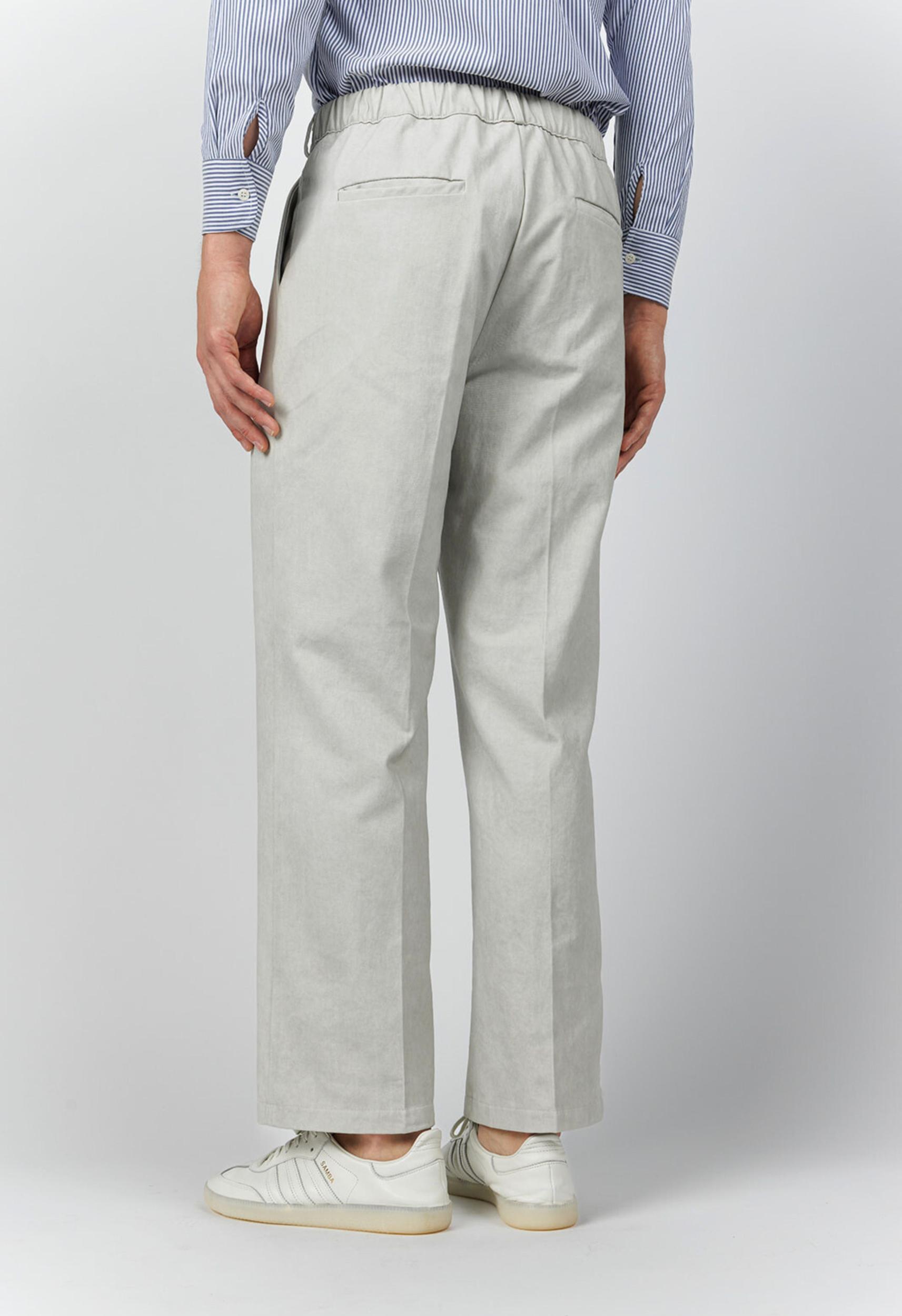 Archie Trouser in Light Grey Product Image