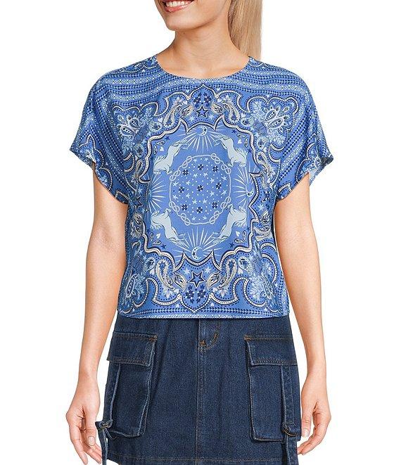 C&V Chelsea & Violet Printed Coordinating Shirt Product Image