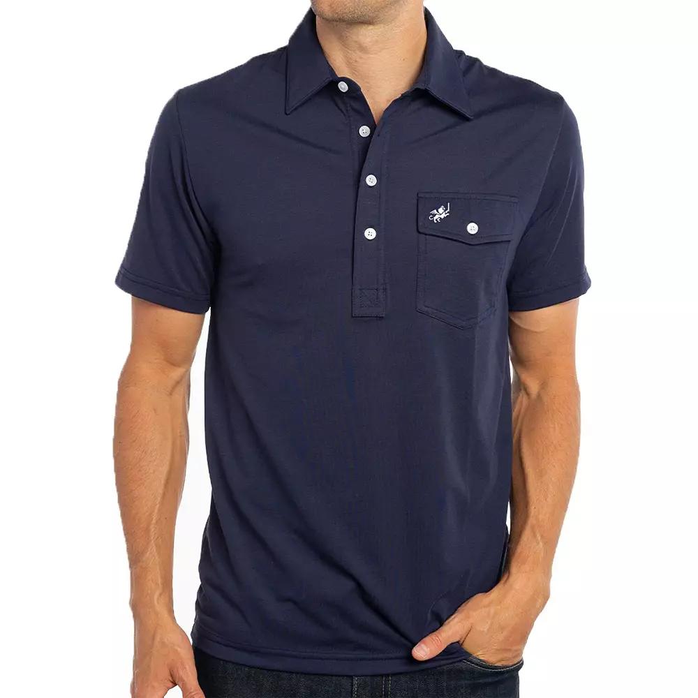 Men's Navy St. Louis City SC Player Polo, Size: 2XL, Slc Blue Product Image